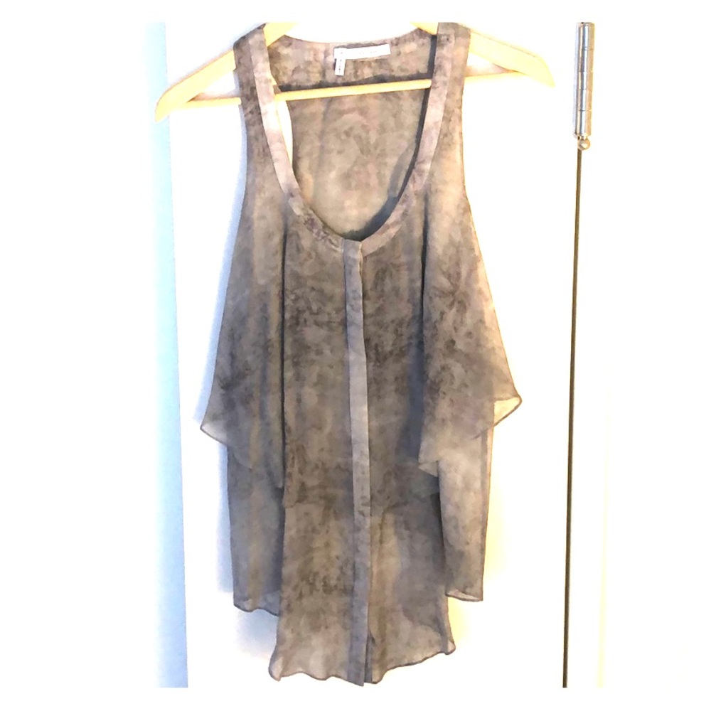 10 Crosby Derek Lam 100% Silk Sleeveless Top